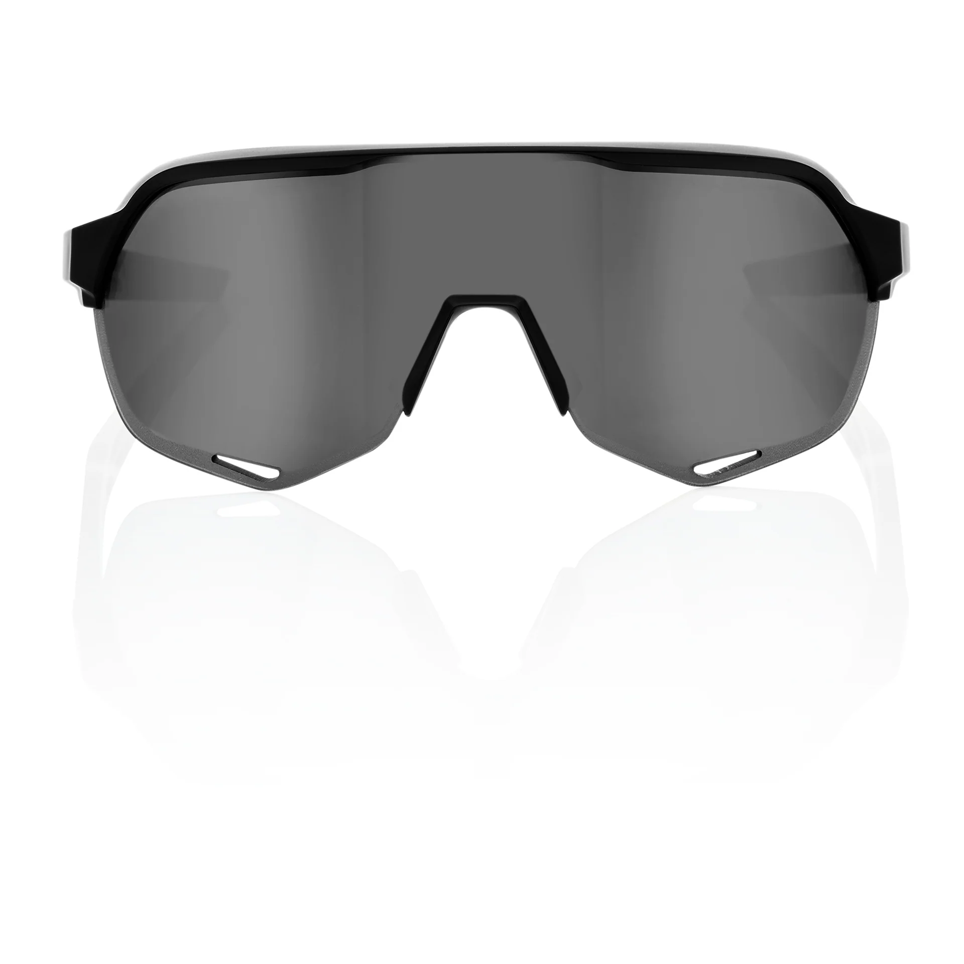 100% S2 Cycling Sunglasses - Soft Tact Black - Smoke - Image 2