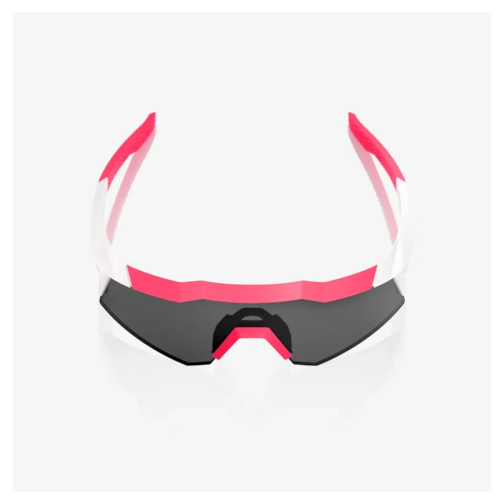 100% Speedcraft XS Cycling Sunglasses - Puddy Pink White Smoke - Image 4