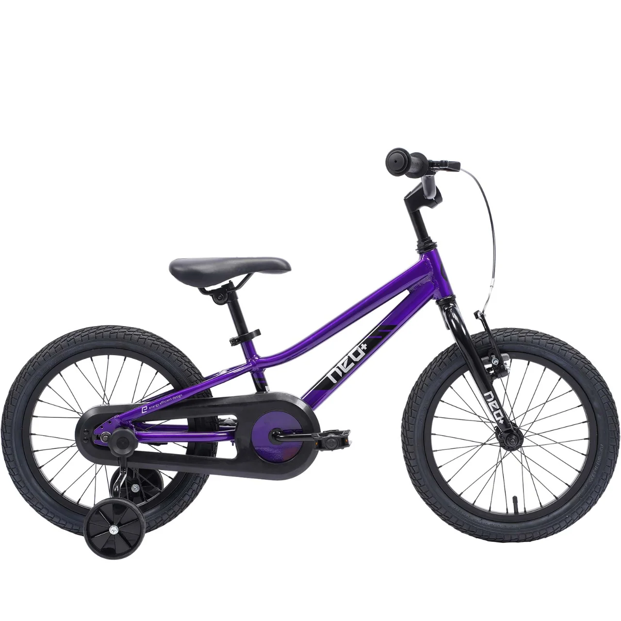 Apollo Neo+ 16'' Kids Bike - Chrome Purple