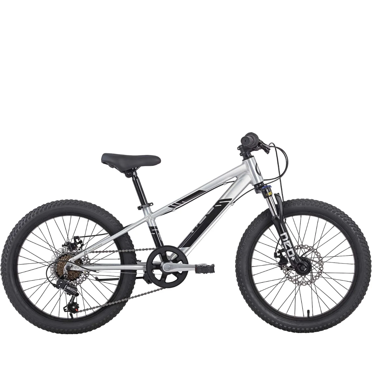 Apollo Neo Disc+ 20" Kids Bike - Brushed Alloy