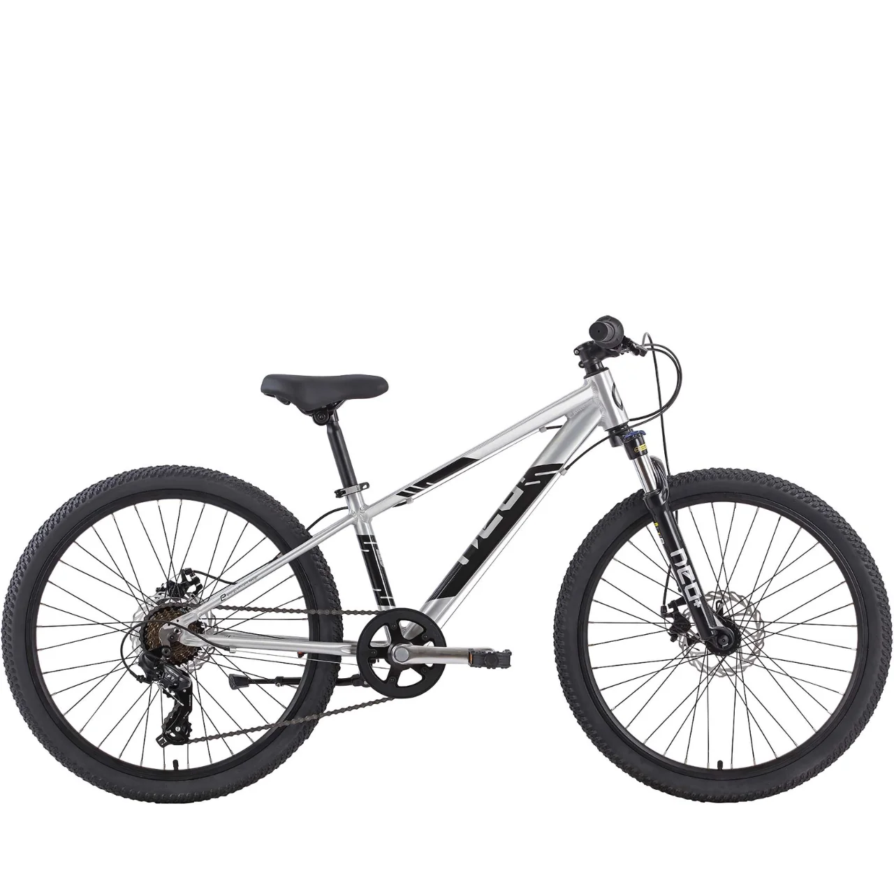 Apollo Neo Disc+ 24" Kids Bike - Brushed Alloy