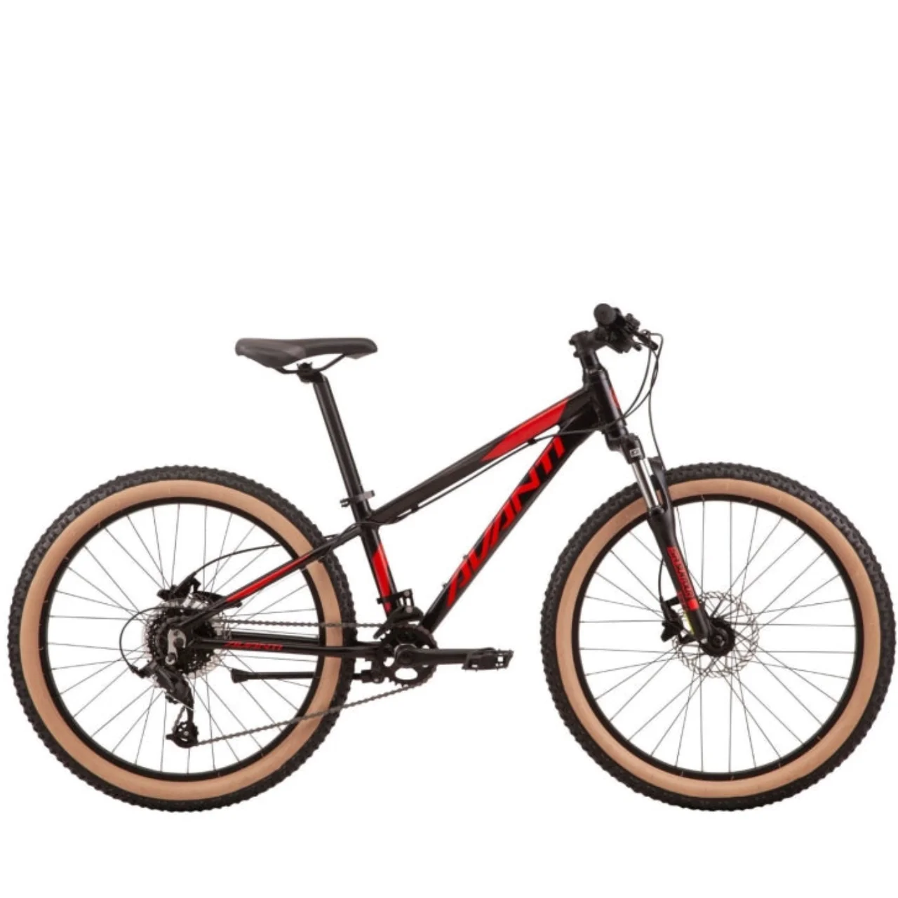 Avanti Montari Jnr 24" Kids Mountain Bike - Black/Red