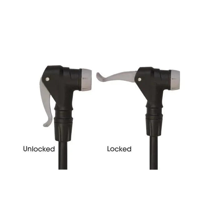 Azur Performance Jumbo Gauge Floor Bike Pump - Image 3
