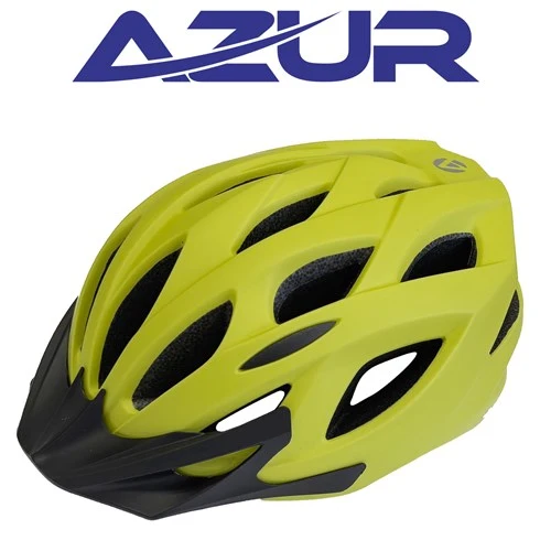 Azur L61 Bike Helmet – Matt Neon