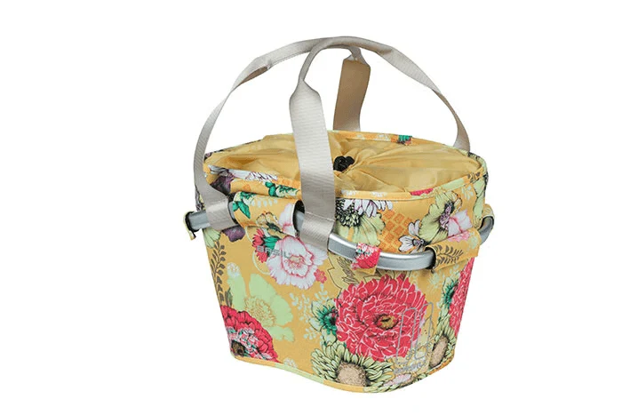 Basil Bloom Field 15L Carry All KF Front Basket - Yellow