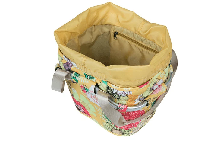Basil Bloom Field 15L Carry All KF Front Basket - Yellow - Image 2