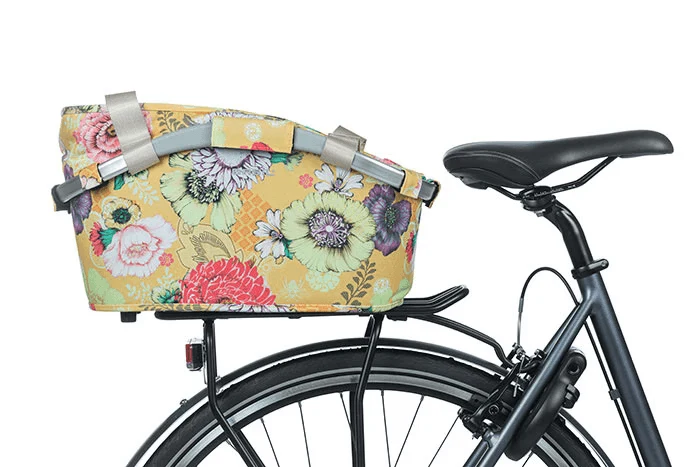 Basil Bloom Field 22L Carry All MIK Rear Basket - Yellow - Image 4