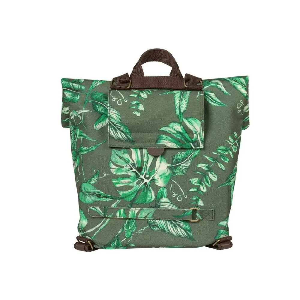 Basil Ever-Green Backpack Pannier Bag - Thyme Green - Image 3