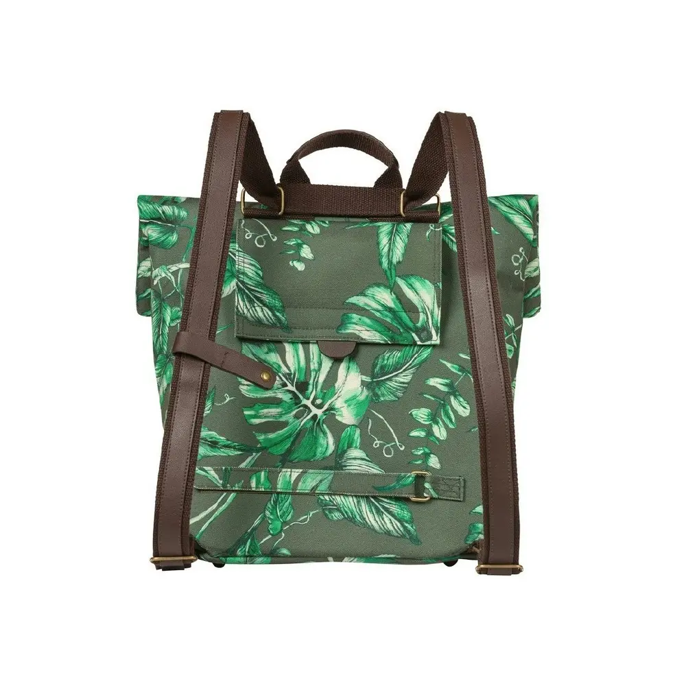 Basil Ever-Green Backpack Pannier Bag - Thyme Green - Image 6