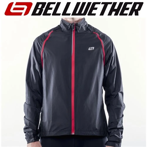 Bellwether Velocity Convertible Jacket - Black/Red