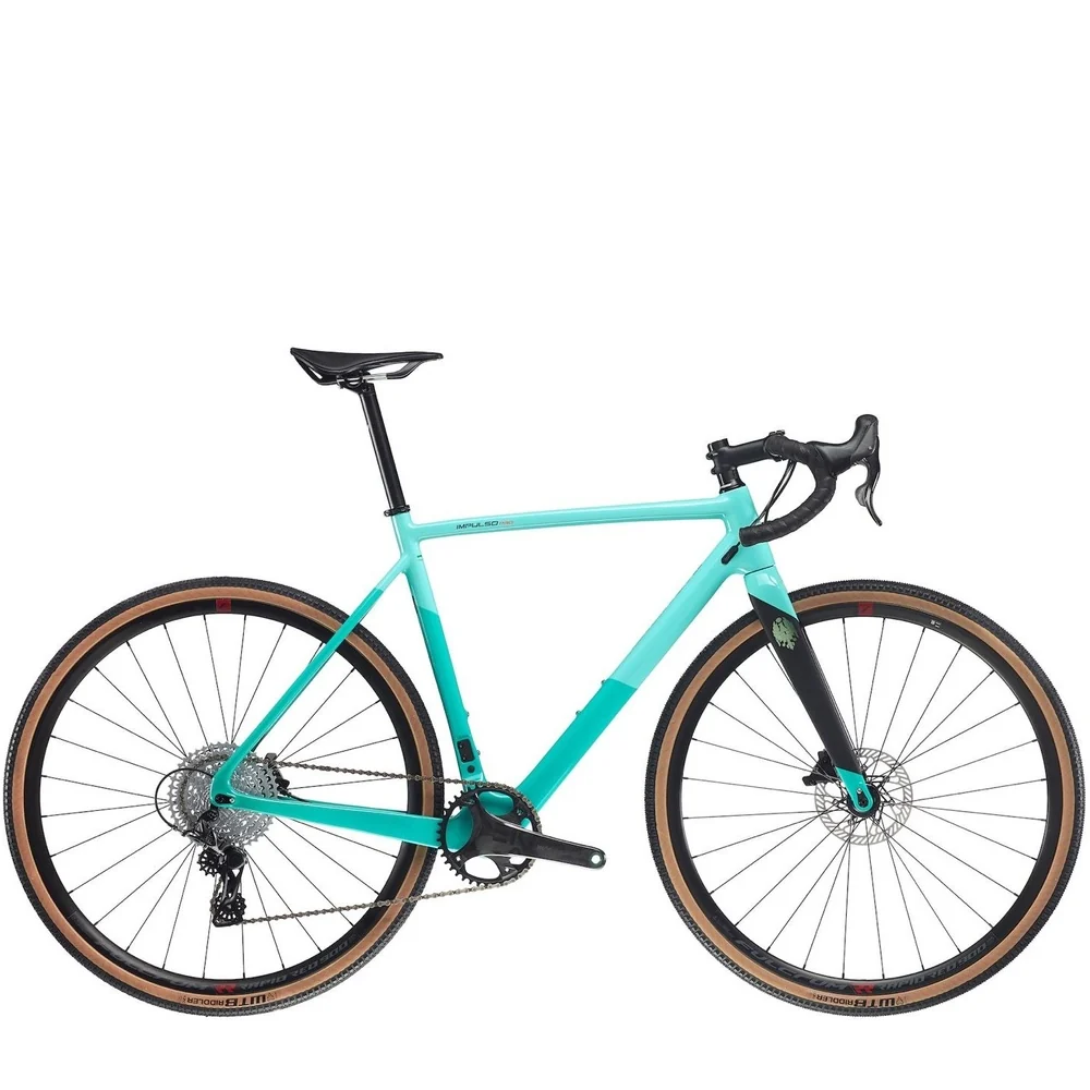 Bianchi Impulso Pro Ekar 1x13ps Gravel Bike - Aquamarine