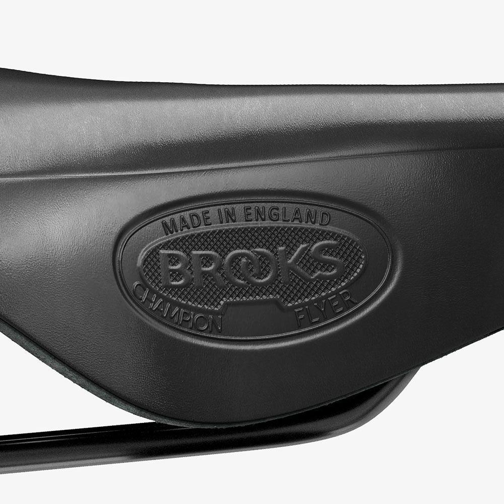 Brooks Flyer Leather Saddle - Black - Image 3