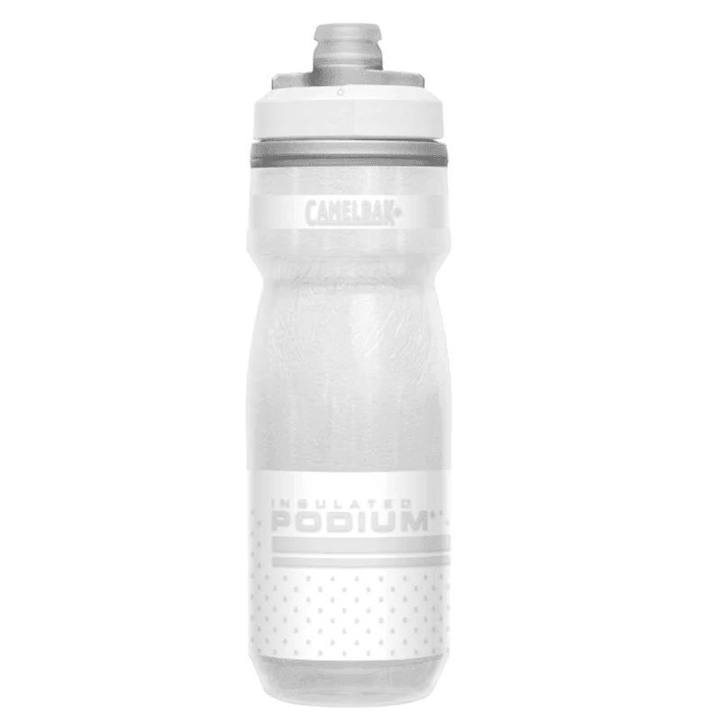 CamelBak Podium Chill 600ml Insulated Cycling Water Bottle – Reflective Ghost