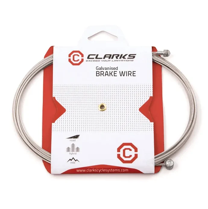 Clarks Brake Inner Wire - Galvanized Wire Brake Cable, 2000mm length