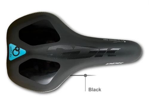 DDK Saddle D8102MF - Trekking - HI-TEN Steel Rail - 265mm X 162mm