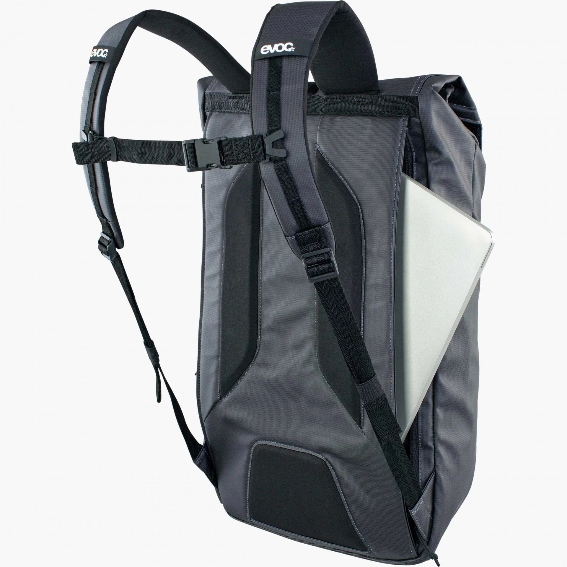 Evoc Duffle Backpack 16L - Carbon Grey / Black - Image 4