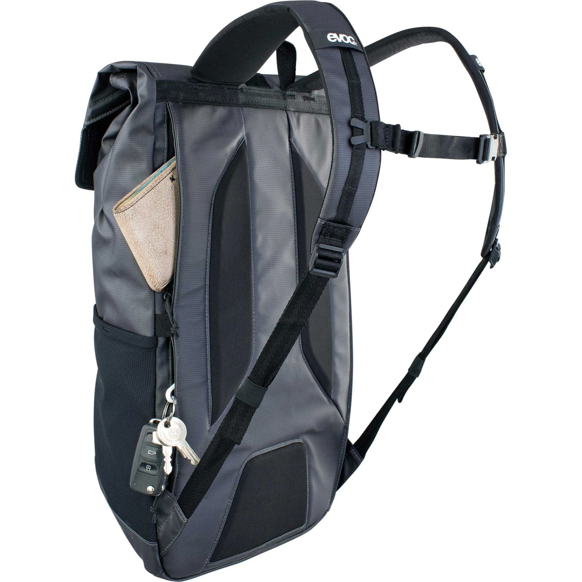 Evoc Duffle Backpack 16L - Carbon Grey / Black - Image 5