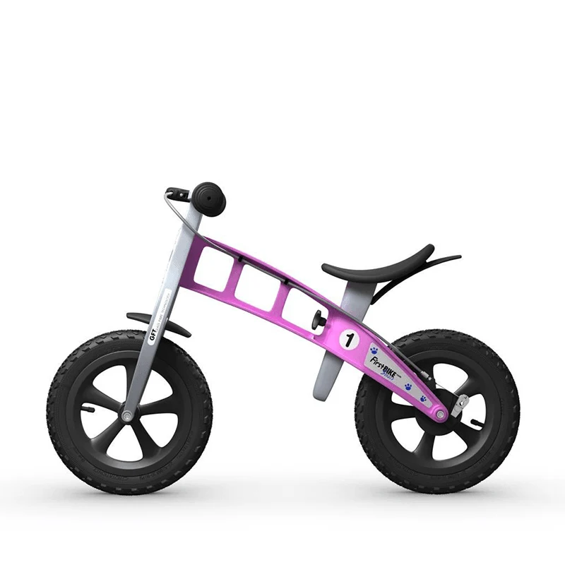 FirstBIKE Cross Balance Bike (with Brake) - Pink - Image 3