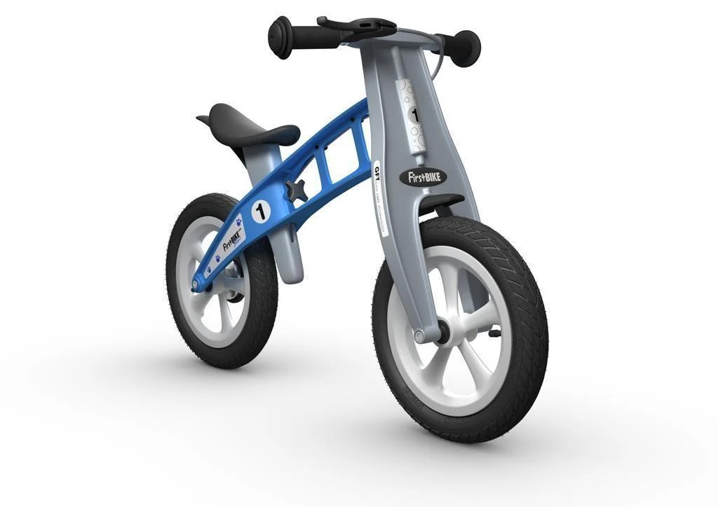 FirstBIKE Street Balance Bike (with Brake) - Light Blue - Image 2