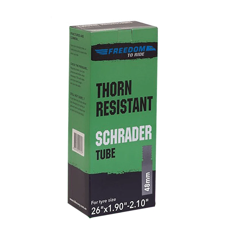 Freedom To Ride Thorn Resistant Inner Tube - Schrader 48mm Valve - 20" x 1.50 - 1.75"