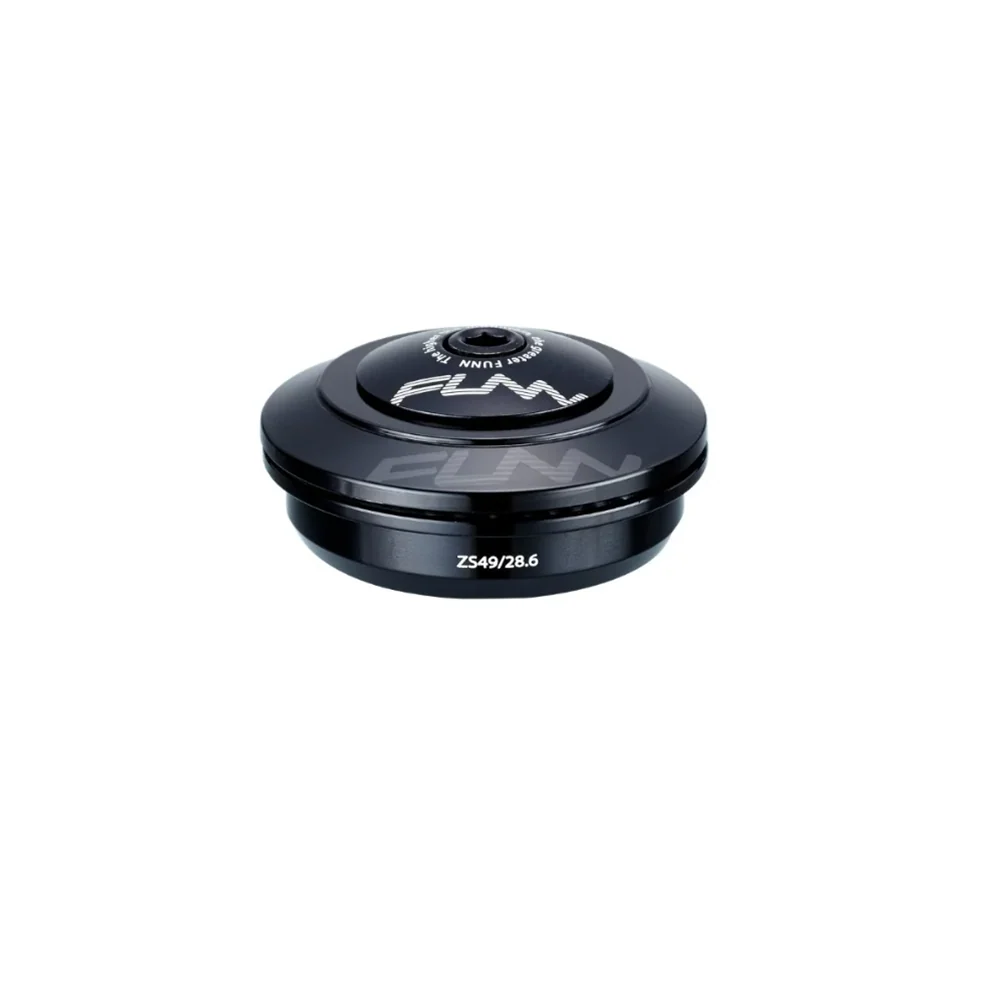 FUNN Headset - DESCEND - Upper Cup Set w/ Top Cap - ZS 49/28.6 - Semi Intergrated - Black