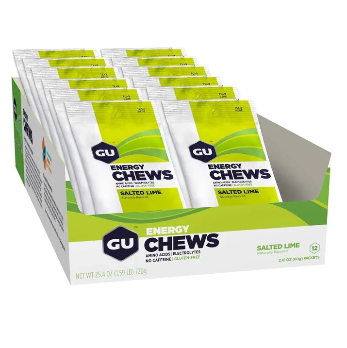 GU Energy Chews, Salted Lime Flavour (Sold Individually)