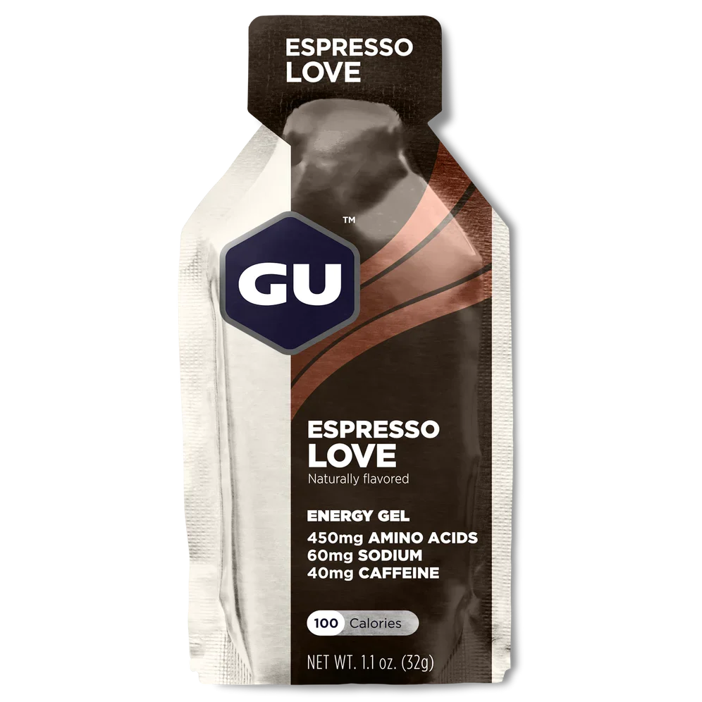 GU Espresso Love Caffeinated Energy Gel 32g