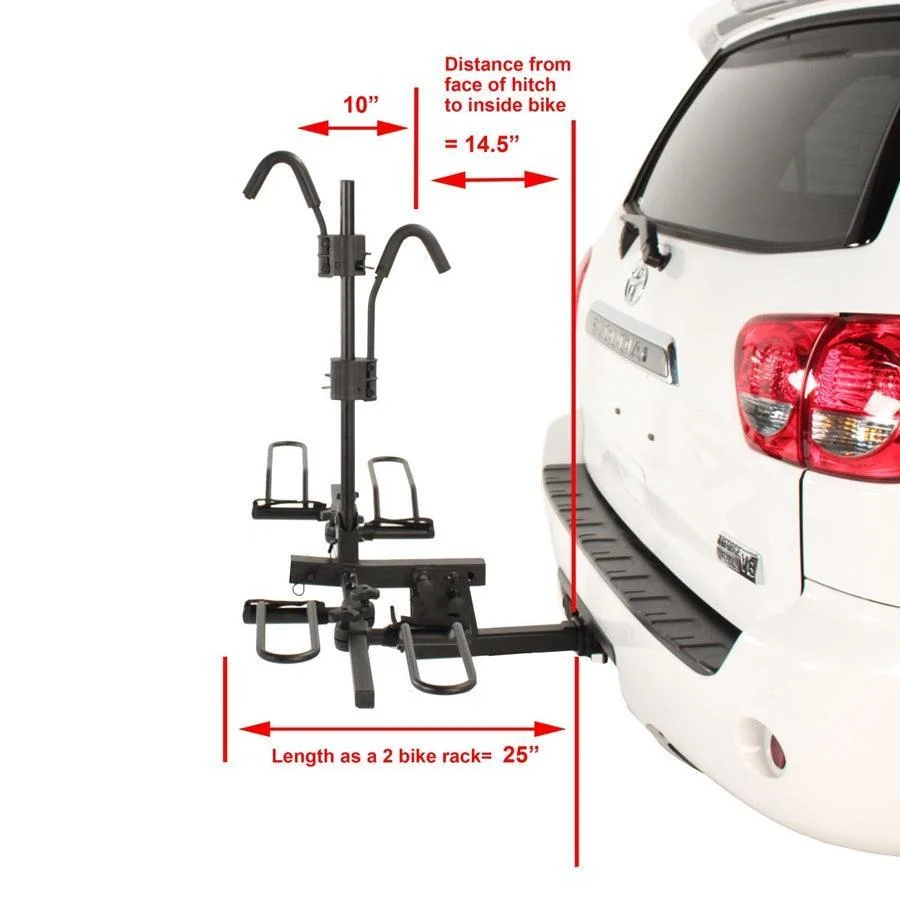 Hollywood Sport Rider-SE 2 Bike Platform Rack - Hitch Mount - Image 3