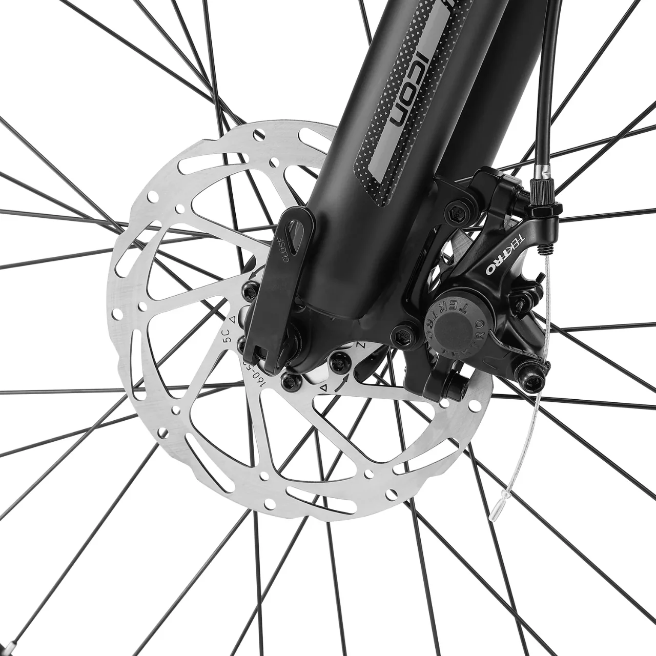 Icon Phantom 24" Kids Mountain Bike - Black - Image 4