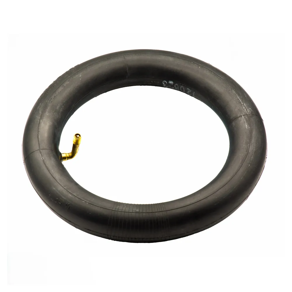 Electric Scooter Tube - 10x2.125 Heavy Duty Steel Bent Valve