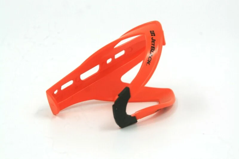 JetBlack Lightweight Bottle Cage - Orange / Black