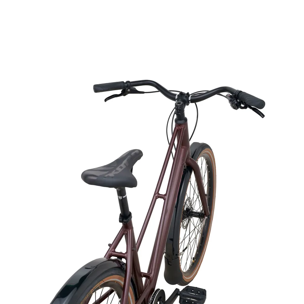 Kona Coco Flat Bar Road Bike - Metallic Crimson - Image 7