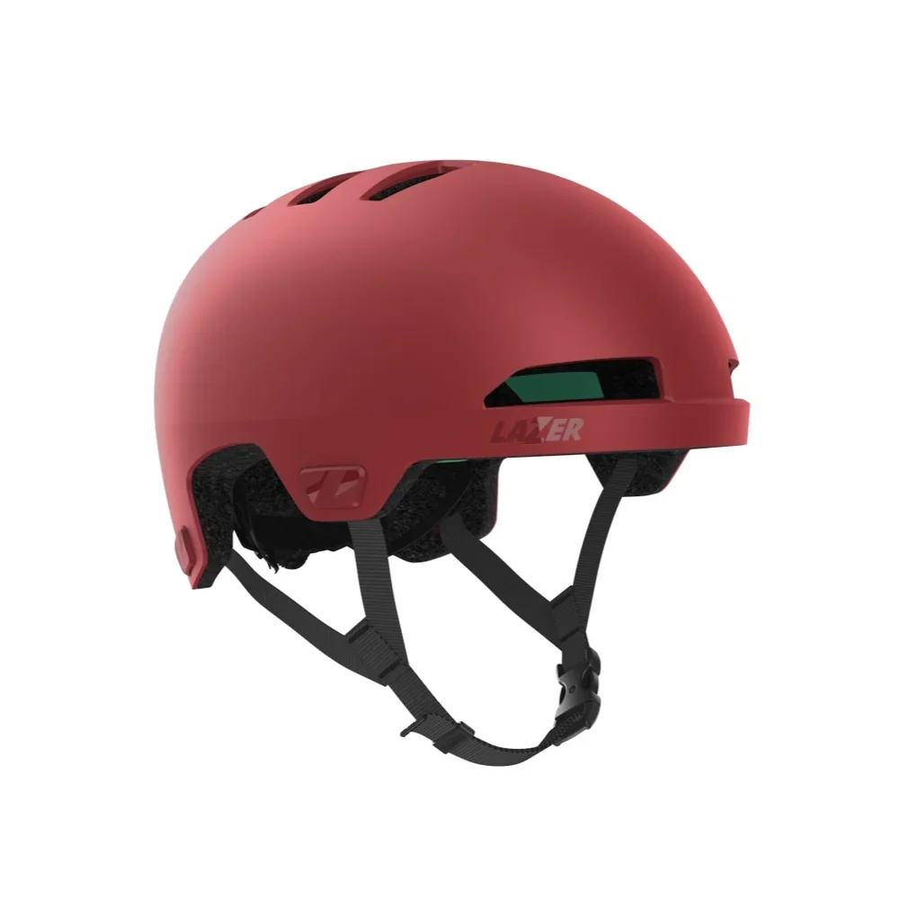Lazer Maze JR KinetiCore Urban Kids Helmet - Matte Ruby Red