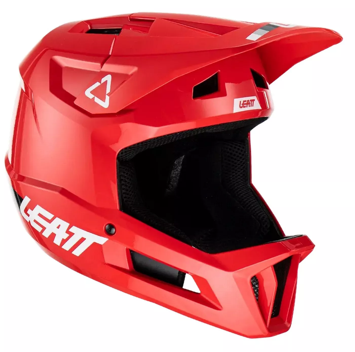 Leatt Gravity 1.0 Jr Kids Full Face Helmet Fire - Image 2