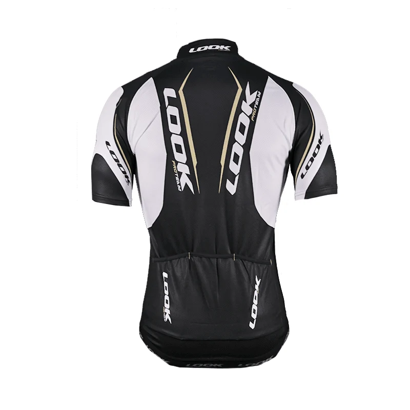 LOOK Pro Team Short Sleeve Jersey – Black / Gold - Image 2