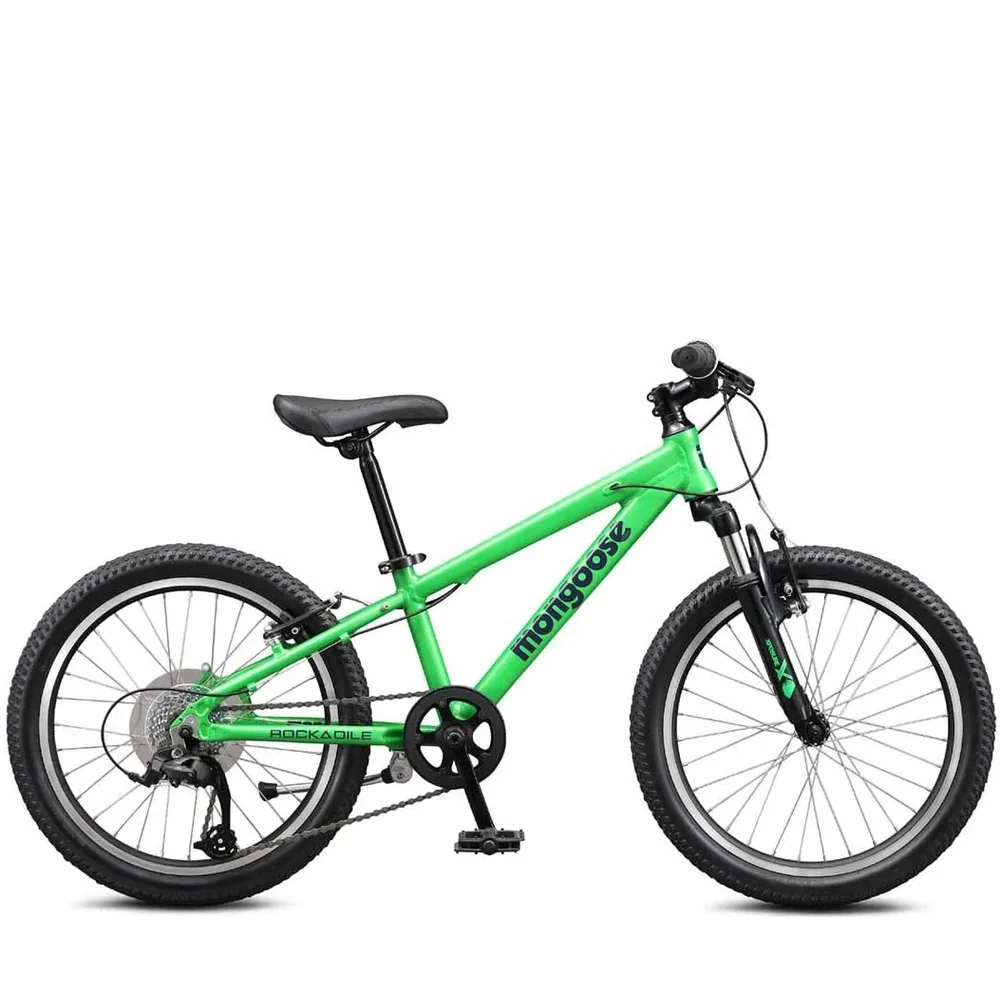 Mongoose Rockadile 20" Kids Mountain Bike - Green