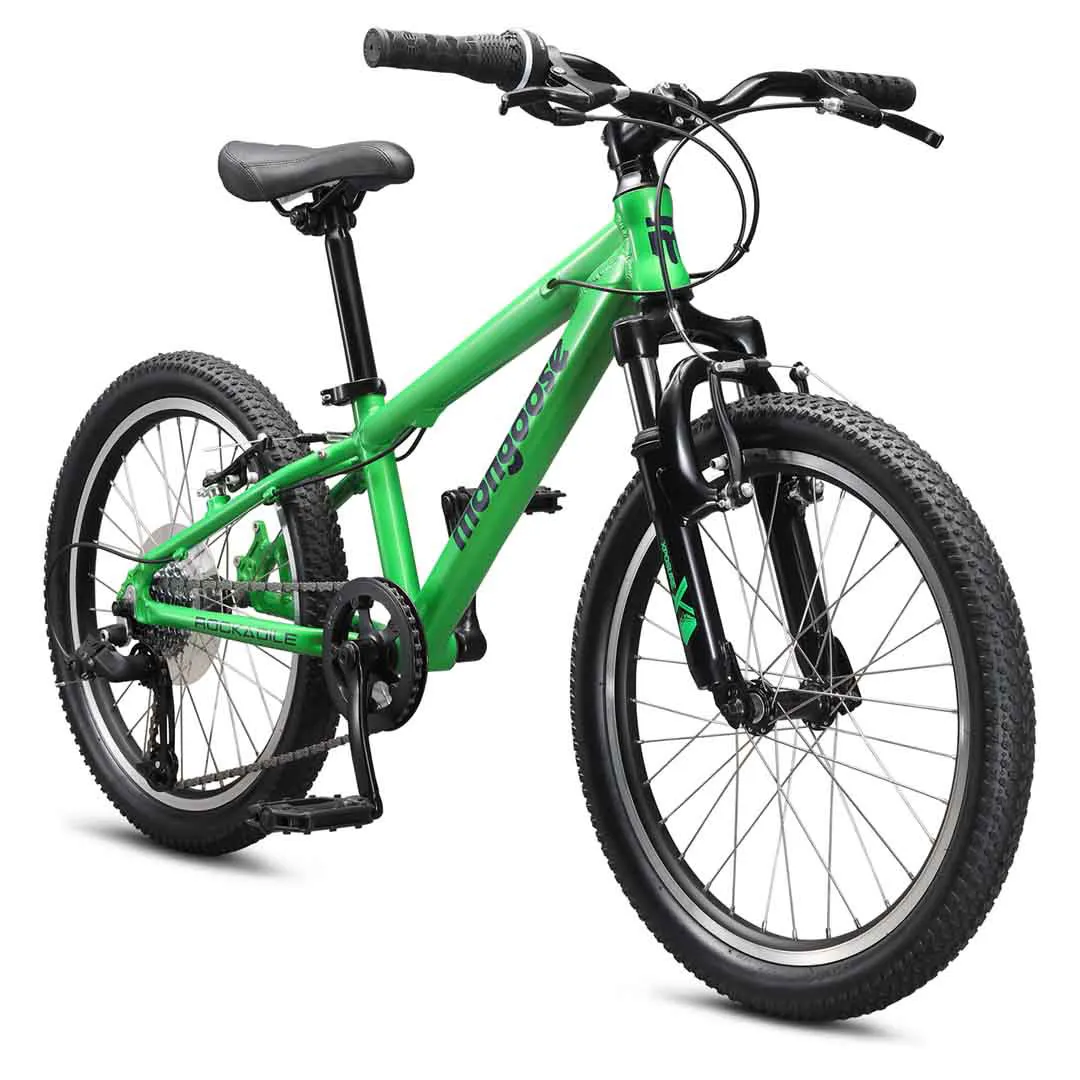Mongoose Rockadile 20" Kids Mountain Bike - Green - Image 2