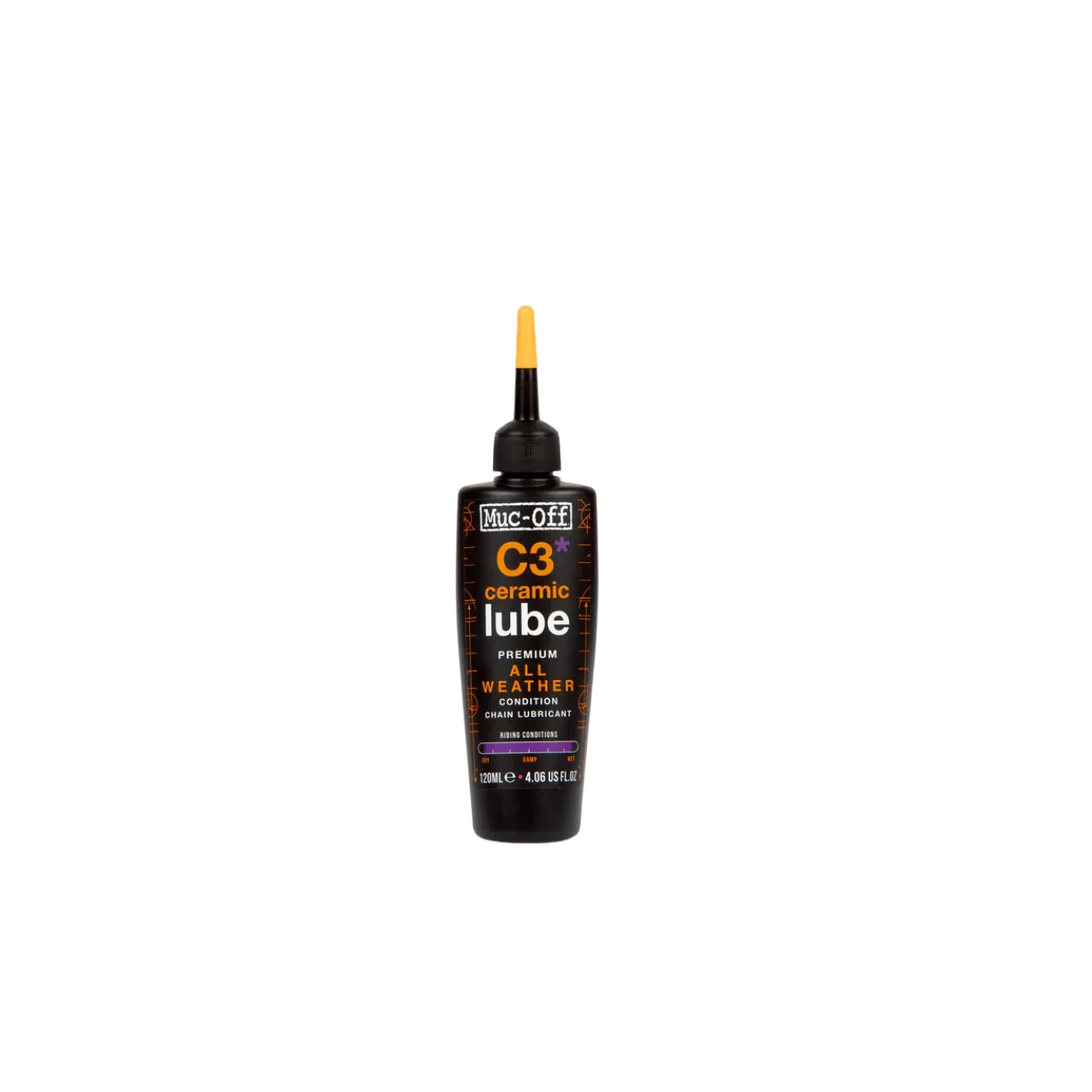 Muc-Off C3 Ceramic All Weather Chain Lube - 120ml