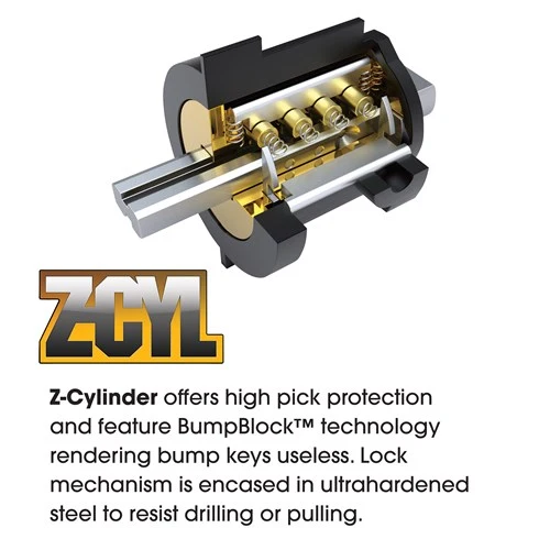 OnGuard Link Plate Lock 8113 K9 Combo - Image 3