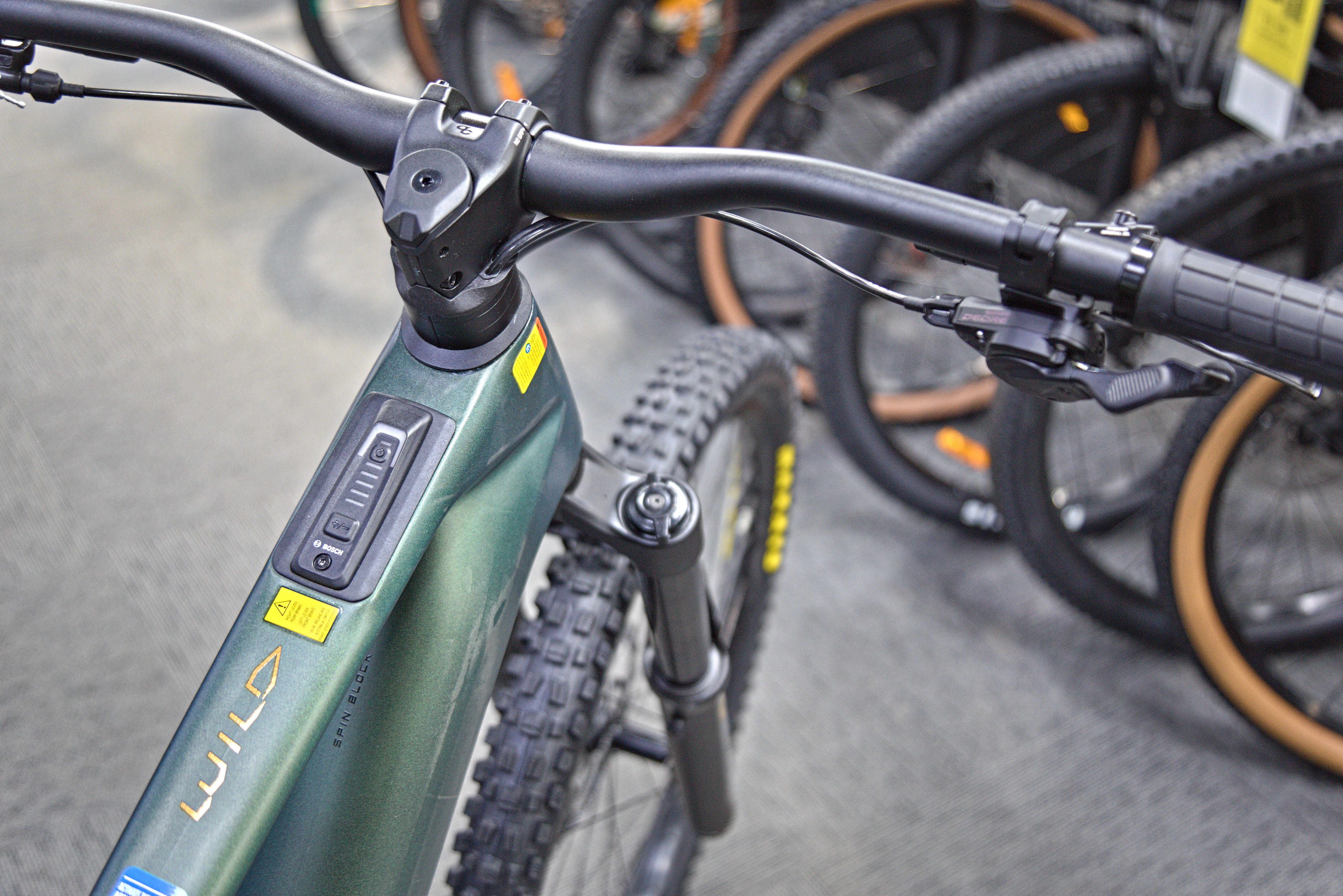 Orbea Wild M20 Dual Suspension Electric Bike - Forest Green - Image 3