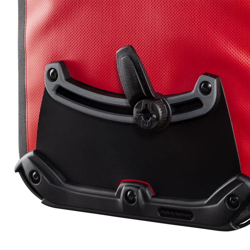 ORTLIEB Sport-Packer Waterproof Bike Pannier Bags (Pair) - Red-Black - Image 4
