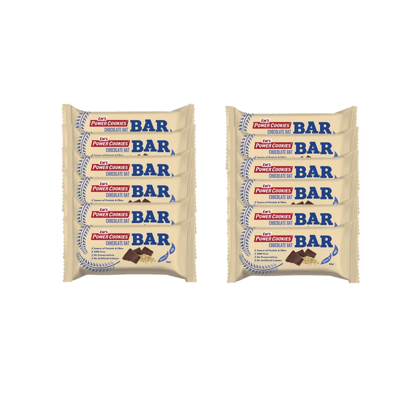 Power Bar Oat Chocolate - 80g x 12