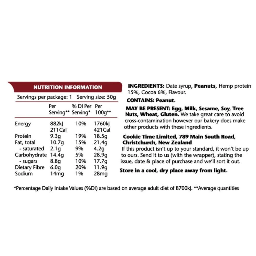 Power Cookie Protein Choc Brownie - 50g x 18 - Image 2
