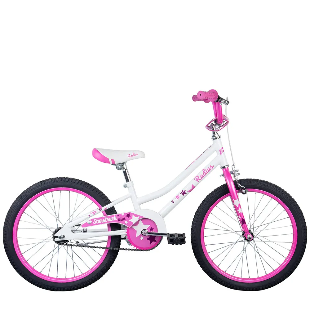 Radius Starstruck Mini 20 Kids Bike - White/Pink