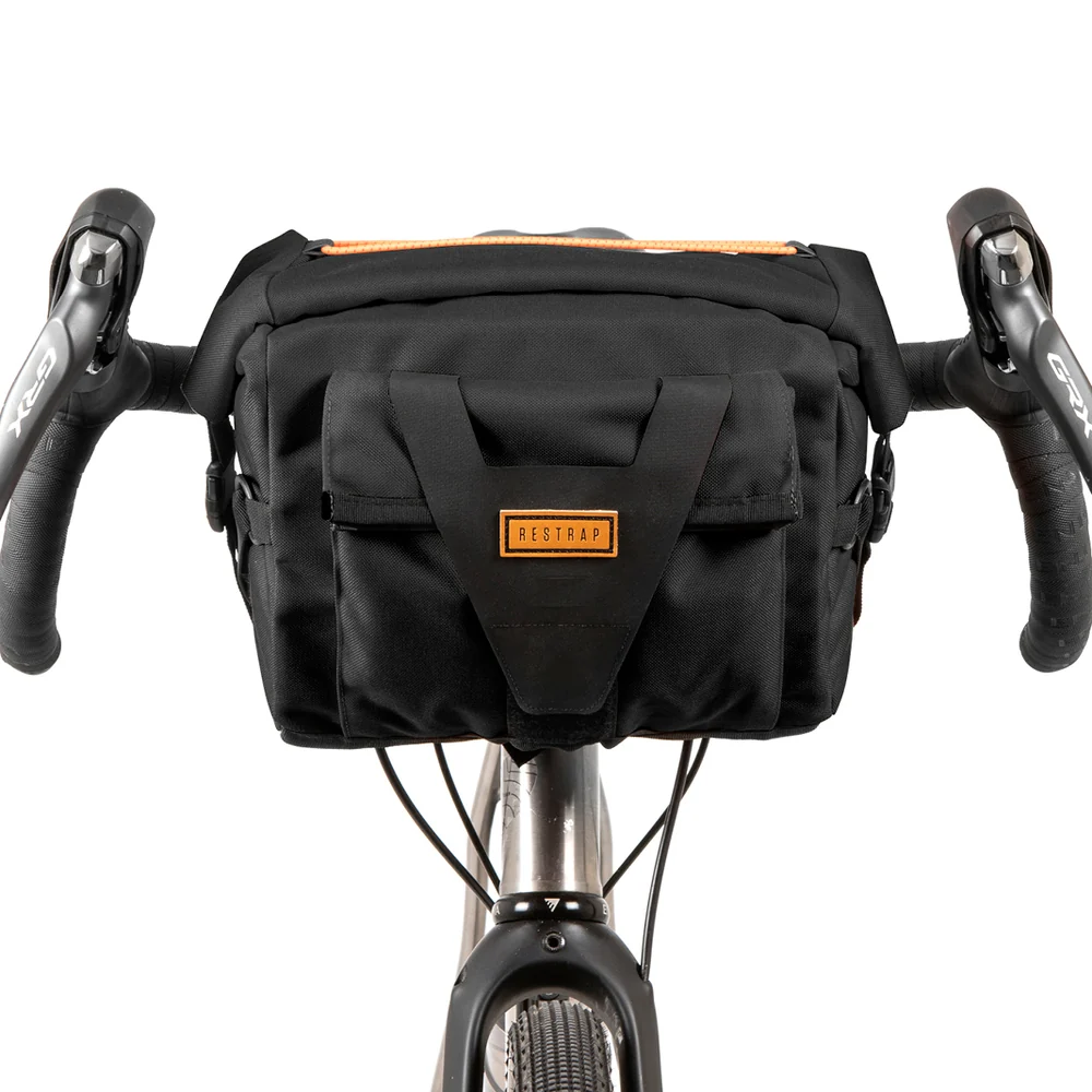 Restrap 10 Litre Bar Pack Handlebar Bag - Black