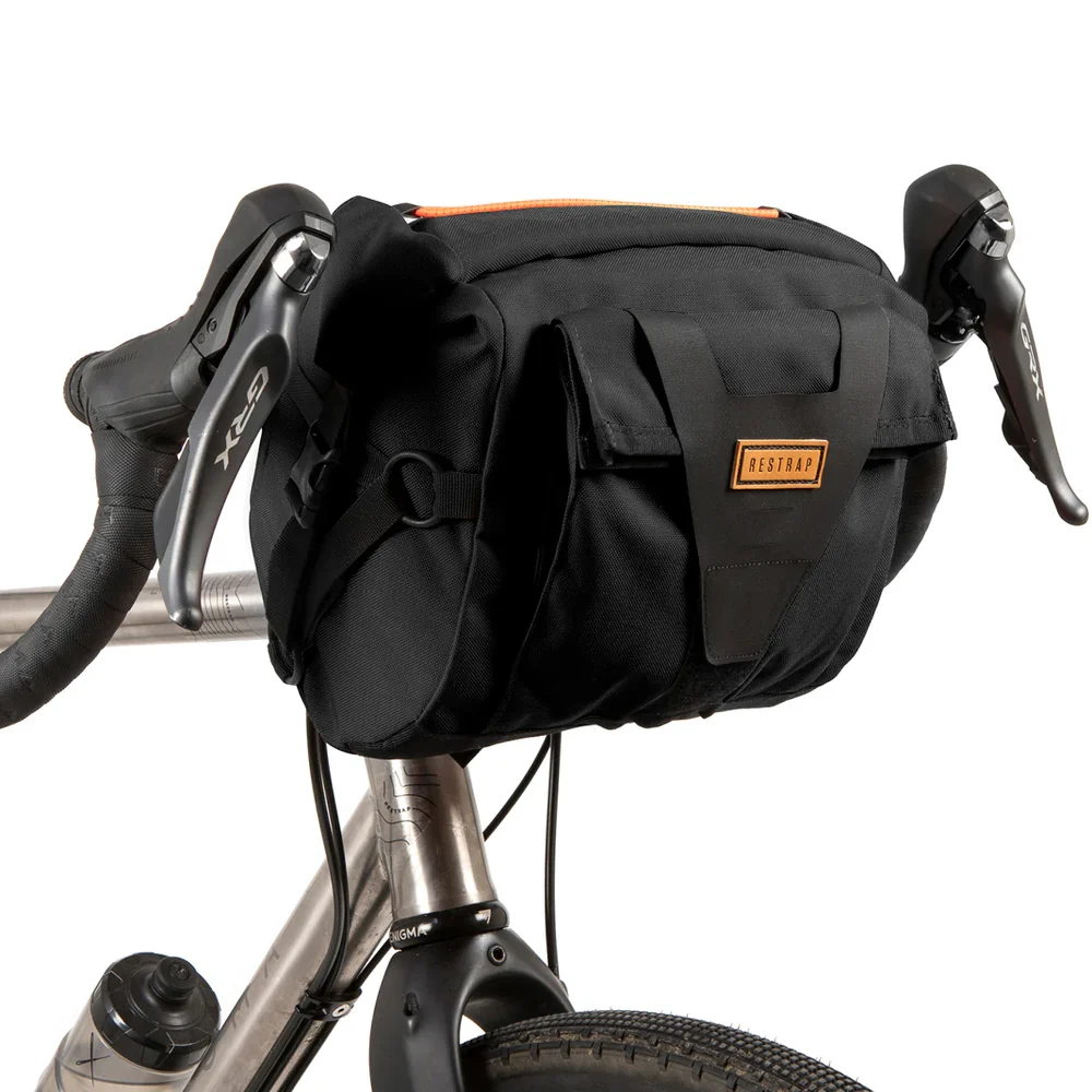 Restrap 10 Litre Bar Pack Handlebar Bag - Black - Image 2