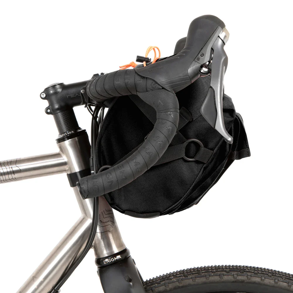 Restrap 10 Litre Bar Pack Handlebar Bag - Black - Image 3