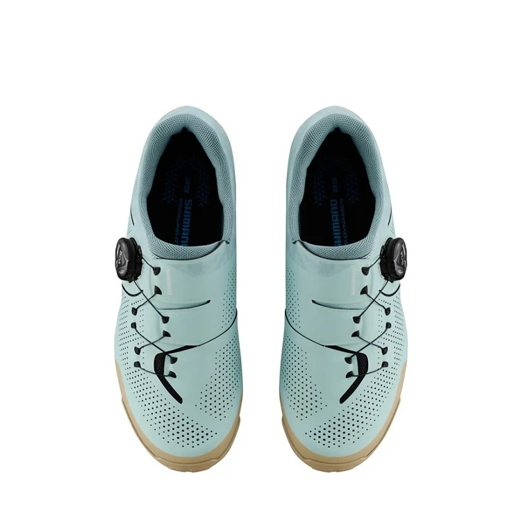 Shimano SH-XC302W MTB Shoes - Surf Blue - Image 2