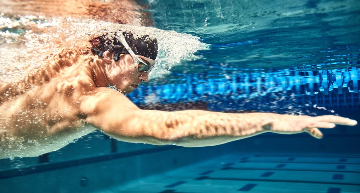 Shokz OpenSwim Waterproof Headphones - Black - Image 2