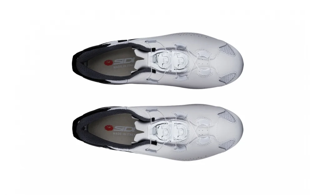 SIDI Shot 2S Road Cycling Shoes - White / Black - Image 3